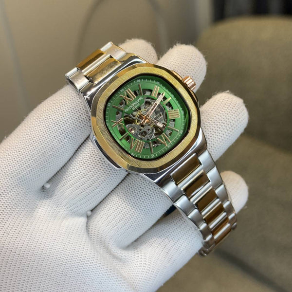 Patek Philipe_Automatic_TwoToneGreen_055
