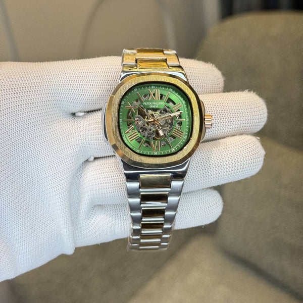 Patek Philipe_Automatic_TwoToneGreen_055