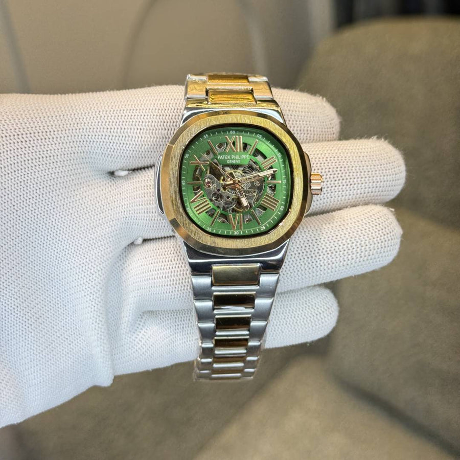 Patek Philipe_Automatic_TwoToneGreen_055
