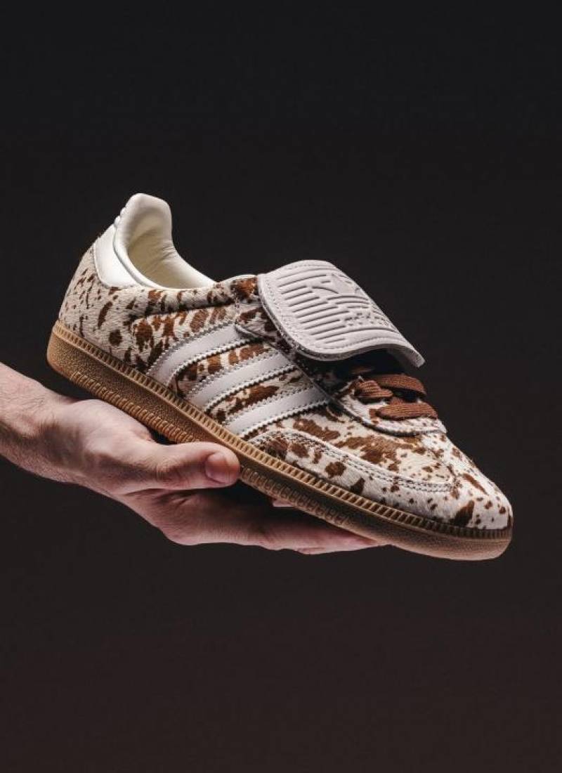 Adidas SambaCow Print Brown White