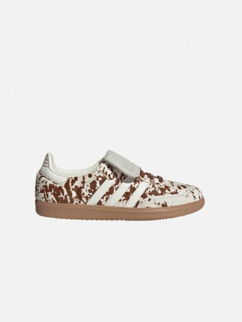 Adidas SambaCow Print Brown White