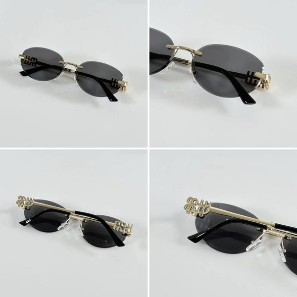 Miu Miu WMNS 1025 Gold Black