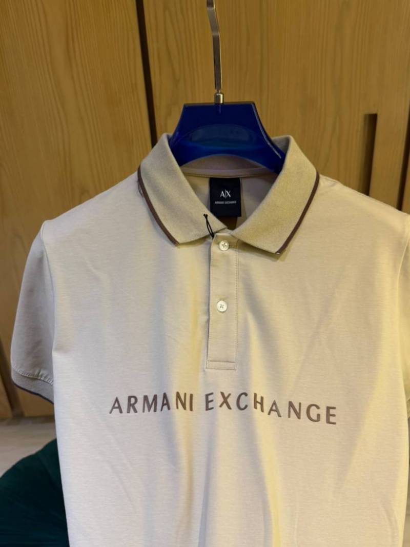 Armani Exchange IMPORTED STORE ARTICLE POLO T-SHIRT