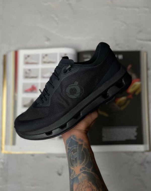 On Running x Kith Cloudzone Triple Black