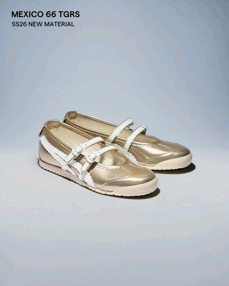 Onitsuka Tiger Mexico 66 TGRS Metallic Pack Champagne Cream