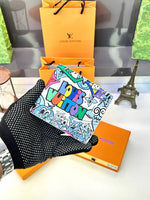 Louis Vuitton Printed White Wallet Fa 40