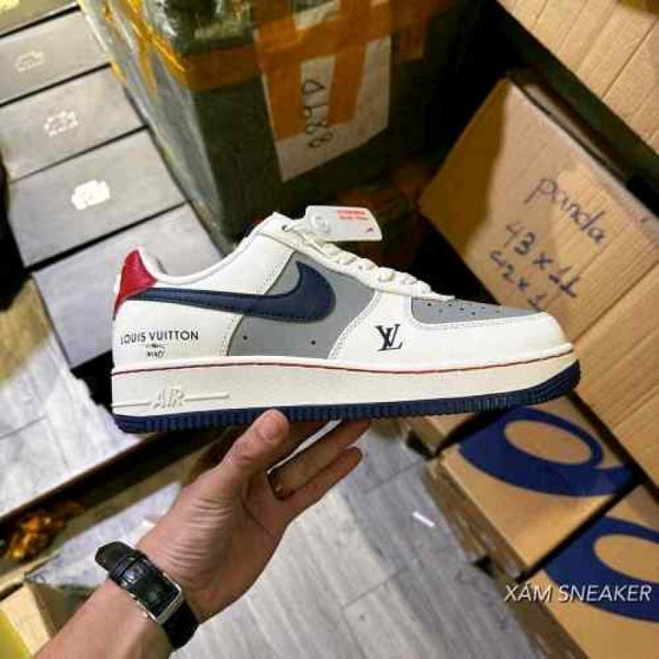 Nike Air Force 1 Low x Loiuss Vuittonn White Navy