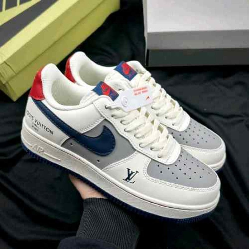 Nike Air Force 1 Low x Loiuss Vuittonn White Navy