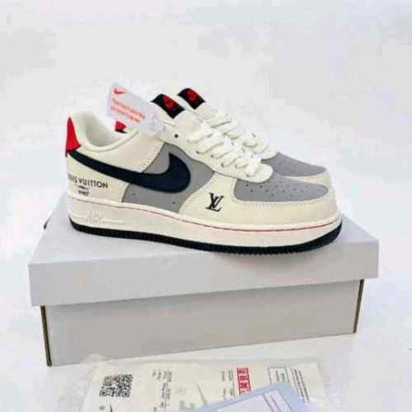 Nike Air Force 1 Low x Loiuss Vuittonn White Navy