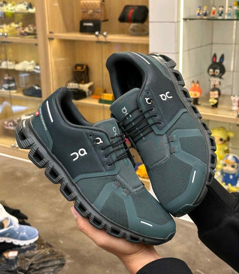 On Running Cloud 6 Dark Green Black 1258