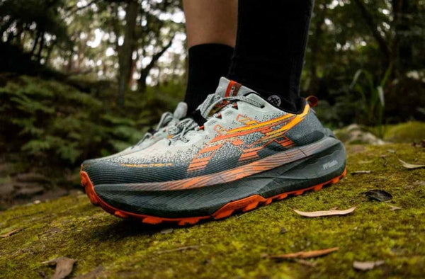 Asics Trabuco Max 4 Trail Cold Moss Nova Orange 1094