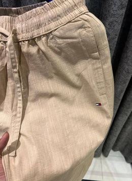 TOMMY HILFIGAR STORE ARTICLE IMPORTED LINEN FABRIC JEANS