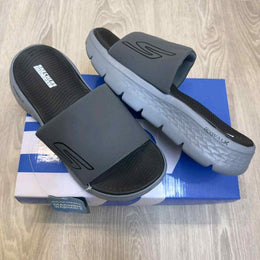 Skechers Go Walk Flex Premium Grey Black Flip-Flop