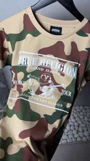 True Religion World Tour Camo Print 1113. Sale-offer VS1000