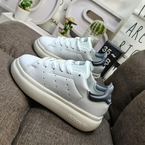Adidas Stan Smith Platform White Grey