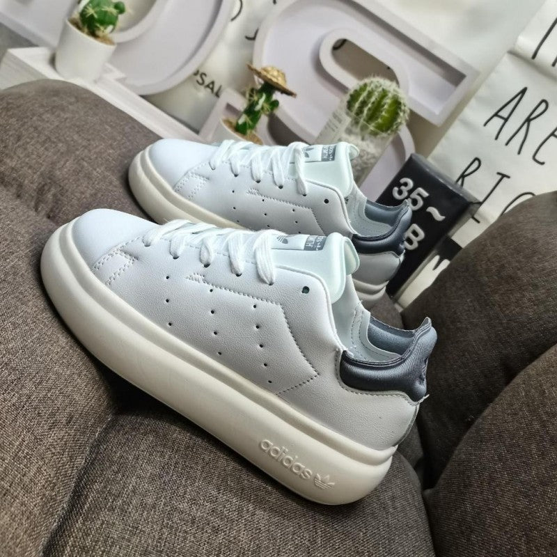 Adidas Stan Smith Platform White Grey