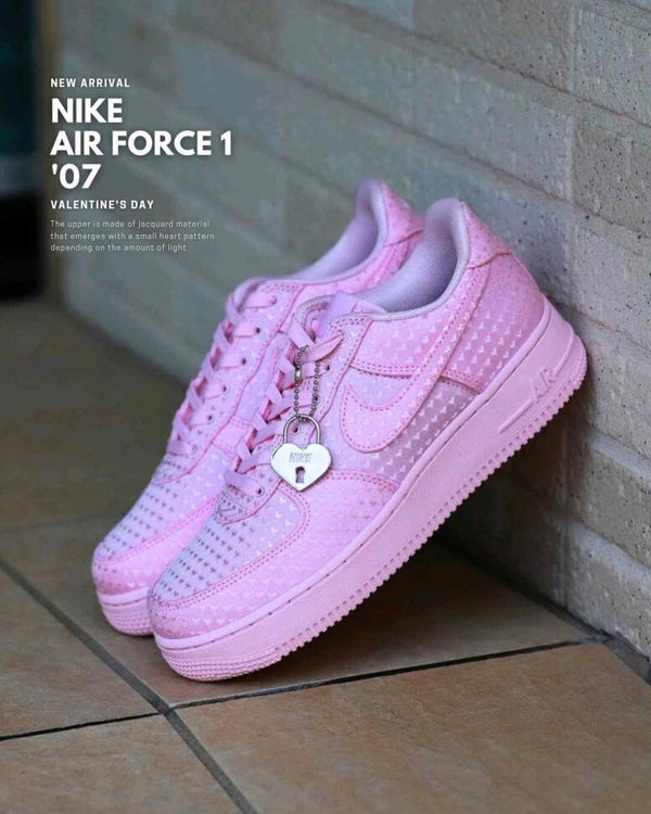 Nike AirForce 1 Low Valentines Day Pink foam