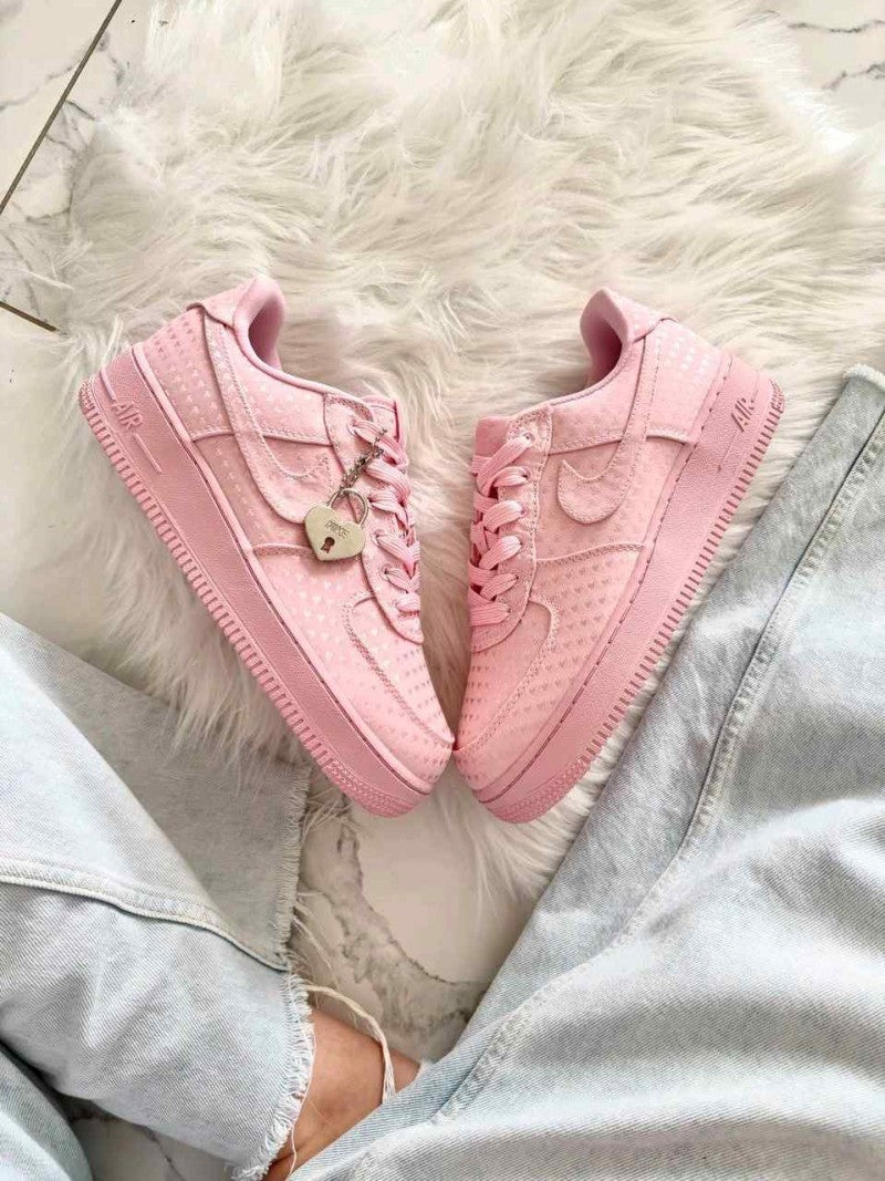 Nike AirForce 1 Low Valentines Day Pink foam