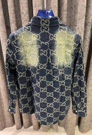 Gucci IMPORTED STORE ARTICLE DENIM SHIRT