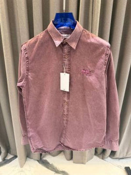 Coch_Cest Logo Full Sleeves Denim Shirt Magenta