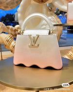 Louis Vuitton_LV Capucines M25058 Capushell Premium Quality Leather Bag With OG Box & Dust Bag & Extra Shoulder Strap (White Multi - 996)