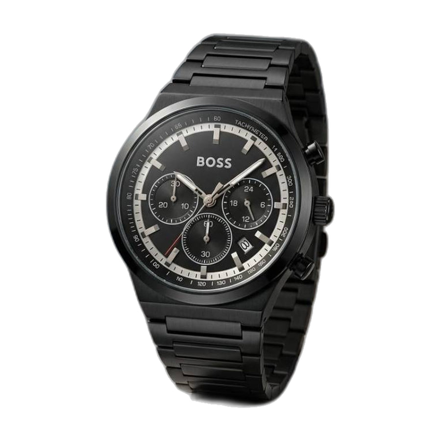 Boss Candor Chronograph Black