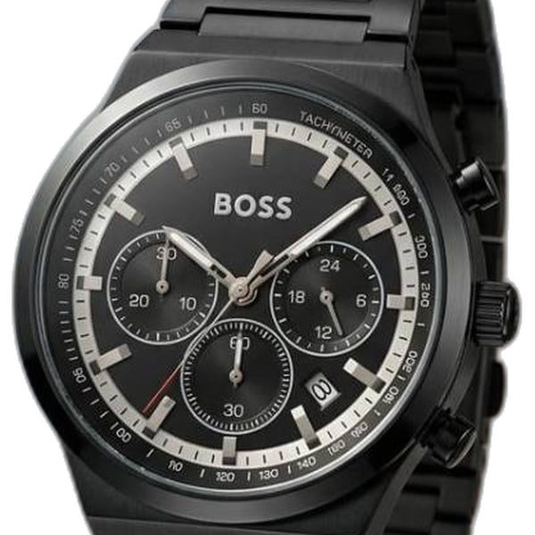Boss Candor Chronograph Black