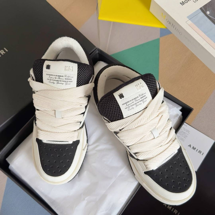 MA 1 sneakers in a white and black