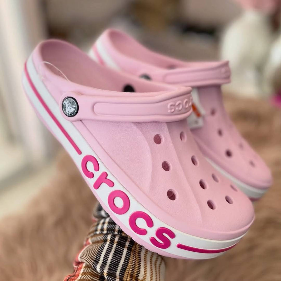 WMN Croccs Bayaband clogs pink