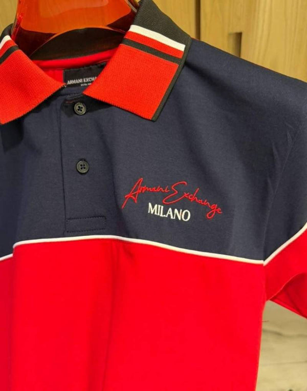 x i exchang e IMPORTED STORE ARTICLE POLO T SHIRTx