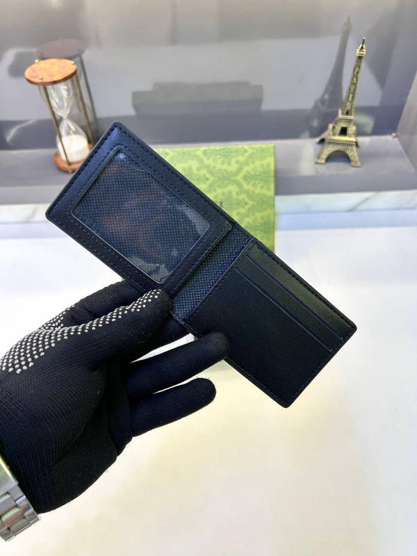 Gucci 2 Wallet Combo Black Premium Quality Fa 708