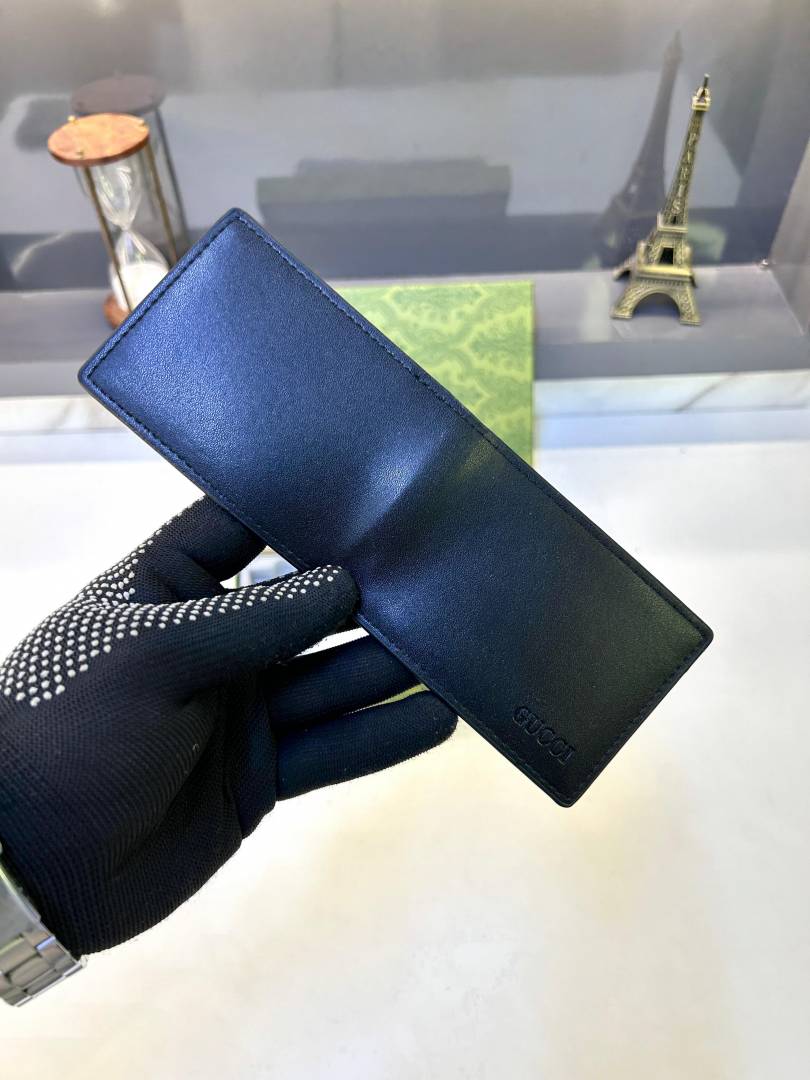 Gucci 2 Wallet Combo Black Premium Quality Fa 708
