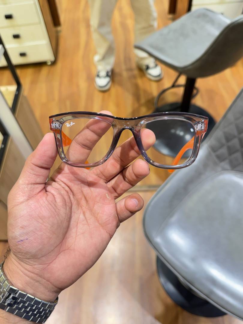 Ray-Ban 0502 grey Orange plano