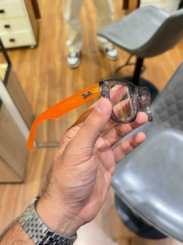 Ray-Ban 0502 grey Orange plano