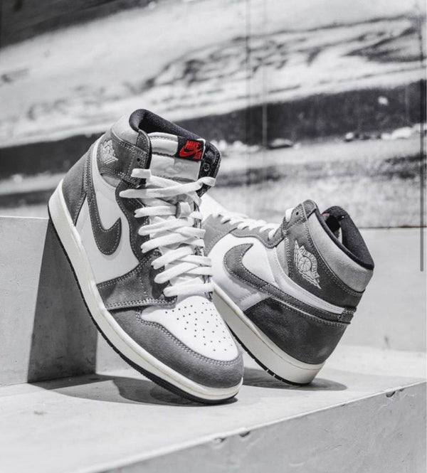 Nike AIR JORDAN 1 HIGH WASHED BLACK SEMI UA