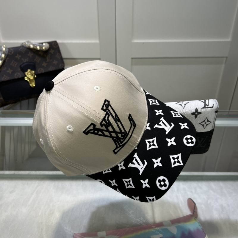 Louis Vuitton_Flower_Monogram_Beige_Premium_Unisex_Cap