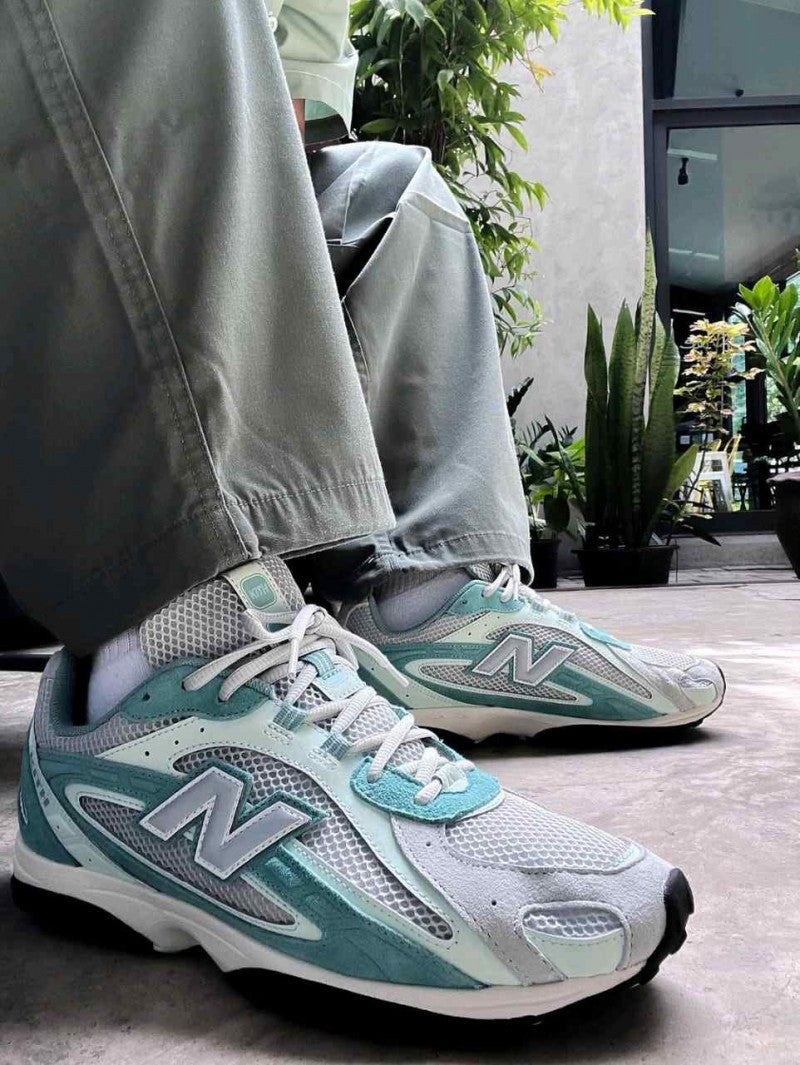 New Balencee 204L Kith Green Silver 2021