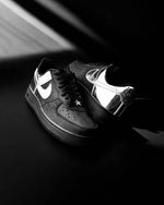 Nike Airforce 1 All star metallic silver black (Glow in dark)
