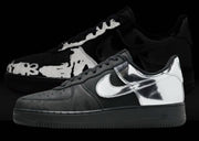 Nike Airforce 1 All star metallic silver black (Glow in dark)