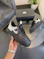 Nike Airforce 1 All star metallic silver black (Glow in dark)