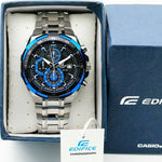 Casio Edifice Efr539 Silver-Blue