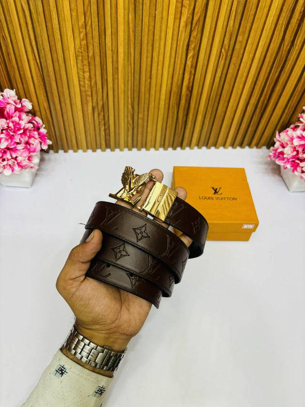 62 LV LOIUS VUTTON PREMIUM QUALITY REVERSIBLE BELT