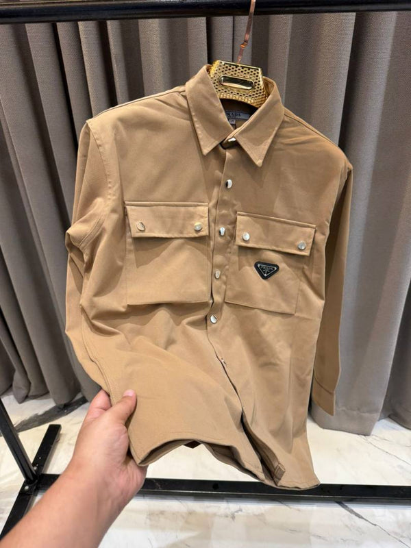 Prada Shacket Brown