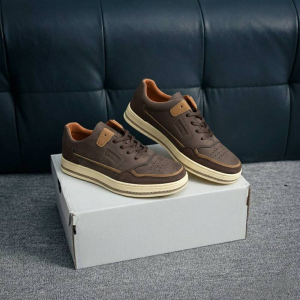 LEVY'S BROWN BEIGE CASUAL SNEAKER