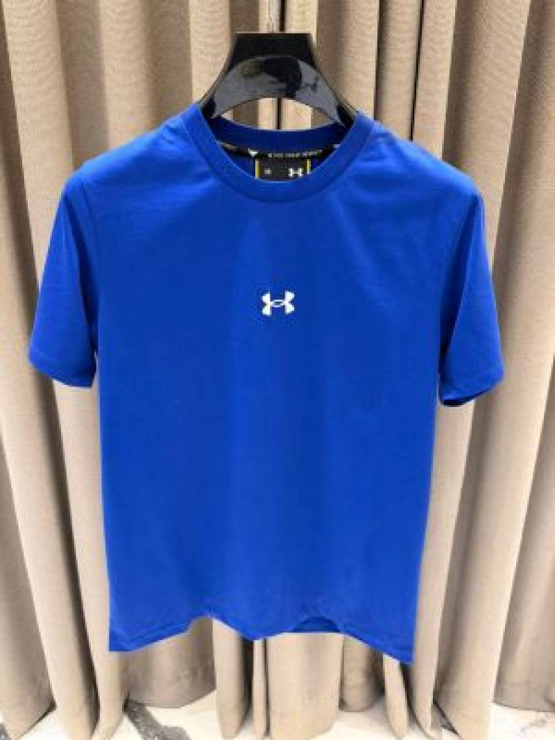 Under Armou Imported Tshirt Blue