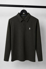 Premium Textured Knit Polo 1051