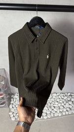 Premium Textured Knit Polo 1051