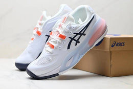 Asics Gel Resolution X Tennis Shoes White Indigo fog