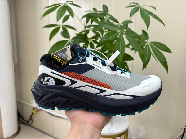 The North Fase Vectiv Gore Tex blue