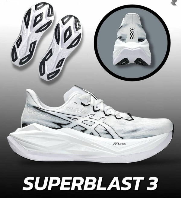 Asics Superblast 3 pure white